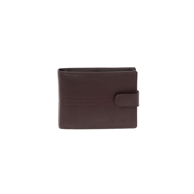 LaVor 1-3653 Ανδρικό Δερμάτινο Πορτοφόλι με RFID Καφέ