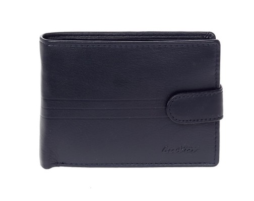 LaVor 1-3653 Ανδρικό Δερμάτινο Πορτοφόλι με RFID Μπλε