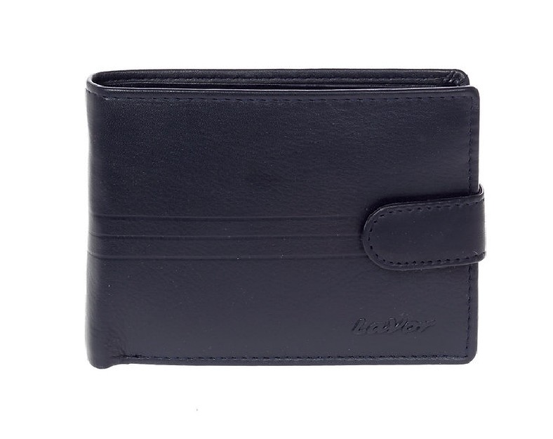 LaVor 1-3653 Ανδρικό Δερμάτινο Πορτοφόλι με RFID Μπλε