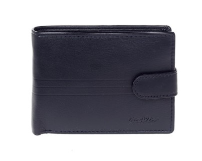 LaVor 1-3653 Ανδρικό Δερμάτινο Πορτοφόλι με RFID Μπλε