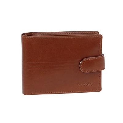 LaVor 1-3653 Ανδρικό Δερμάτινο Πορτοφόλι με RFID Κονιάκ