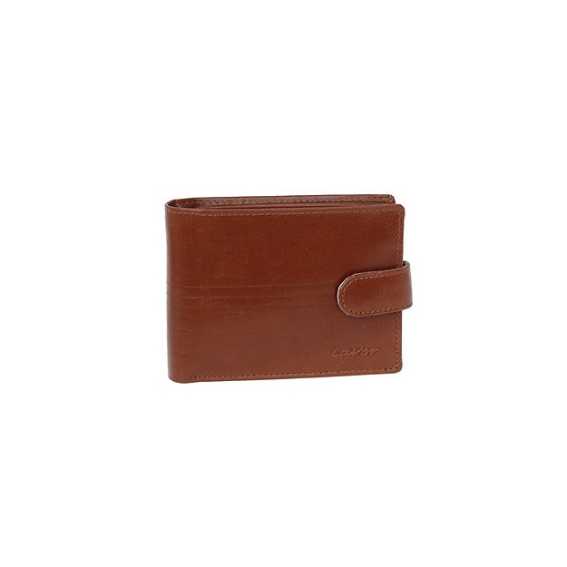 LaVor 1-3653 Ανδρικό Δερμάτινο Πορτοφόλι με RFID Κονιάκ