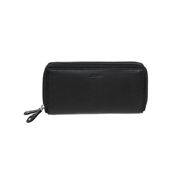 LaVor 1-3719 Γυναικείο Δερμάτινο Πορτοφόλι με RFID Μαύρο