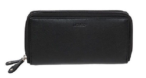 LaVor 1-3719 Γυναικείο Δερμάτινο Πορτοφόλι με RFID Μαύρο