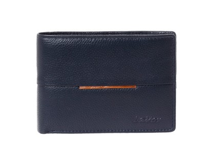 LaVor 1-3819 Ανδρικό Δερμάτινο Πορτοφόλι με RFID Μπλε
