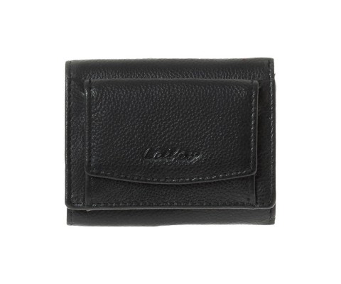 LaVor 1-3824 Ανδρικό Δερμάτινο Πορτοφόλι με RFID Μαύρο