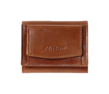 LaVor 1-3824 Ανδρικό Δερμάτινο Πορτοφόλι με RFID Κονιάκ