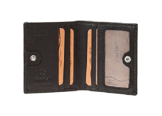 LaVor 1-3826 Ανδρικό Δερμάτινο Πορτοφόλι με RFID Καφέ