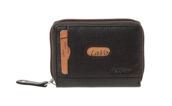 LaVor 1-3829 Ανδρικό Δερμάτινο Πορτοφόλι με RFID Καφέ