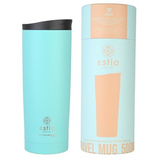 ESTIA ΘΕΡΜΟΣ TRAVEL MUG SAVE THE AEGEAN 500ml BERMUDA GREEN