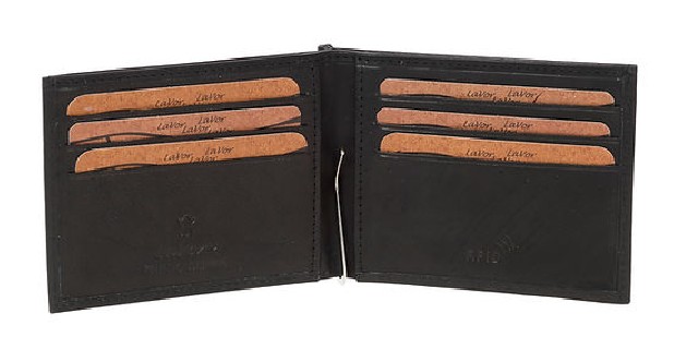 LaVor 1-7409 Ανδρικό Δερμάτινο Πορτοφόλι Μαύρο