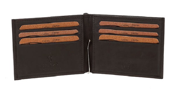 LaVor 1-7409 Ανδρικό Δερμάτινο Πορτοφόλι Καφέ