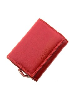 LaVor 1-7229 Γυναικείο  Δερμάτινο Πορτοφόλι με RFID Κόκκινο