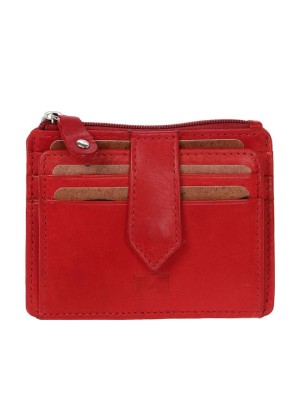 LaVor 1-3215 Ανδρικό Δερμάτινο Πορτοφόλι με RFID Κόκκινο