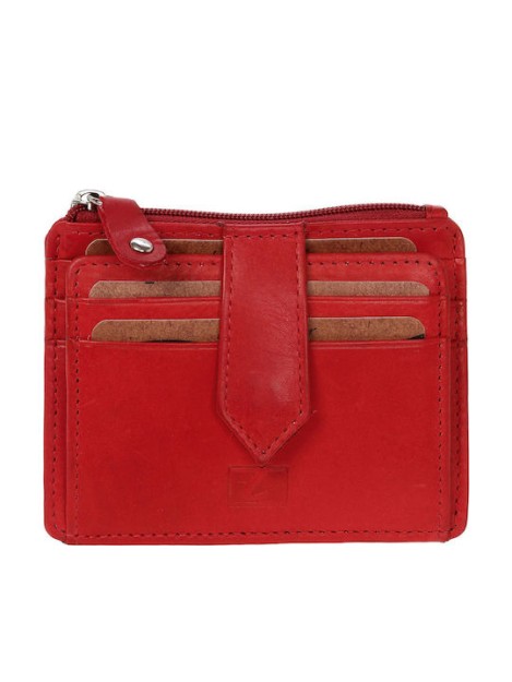 LaVor 1-3215 Ανδρικό Δερμάτινο Πορτοφόλι με RFID Κόκκινο