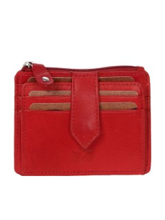 LaVor 1-3215 Ανδρικό Δερμάτινο Πορτοφόλι με RFID Κόκκινο