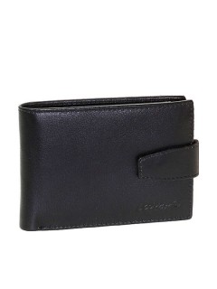 LaVor 1-7017 Ανδρικό Δερμάτινο Πορτοφόλι με RFID Μαύρο