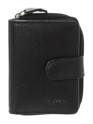 LaVor 1-3863 Ανδρικό Δερμάτινο Πορτοφόλι με RFID Μαύρο