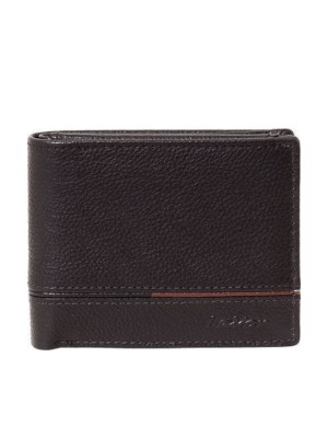 LaVor 1-3809 Ανδρικό Δερμάτινο Πορτοφόλι με RFID Καφέ