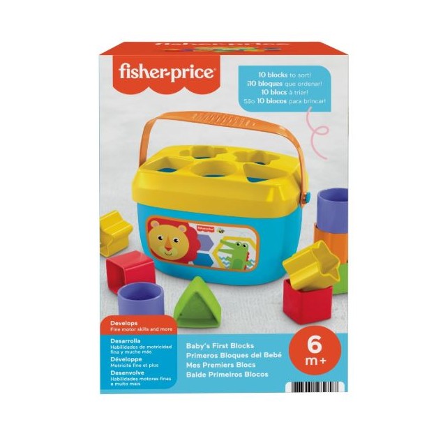 FISHER-PRICE - ΝΕΟΣ ΚΥΒΟΣ ΜΕ ΣΧΗΜΑΤΑ - FFC84