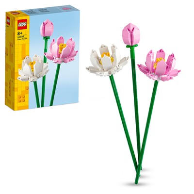 LEGO® BOTANICAL COLLECTION: LOTUS FLOWERS