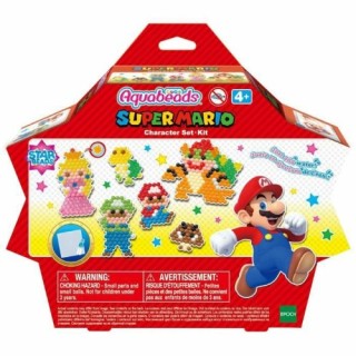 AQUABEADS SUPER MARIO CHARACTER SET (W/ STAR BEADS)