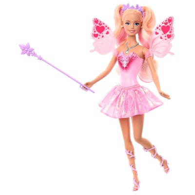 BARBIE FANTASY FAIRY 11" DOLL WITH COLOR CHANGE WINGS AND OUTFIT - JCP76