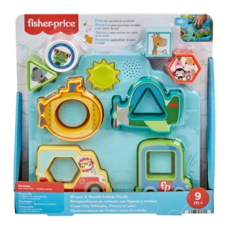 FISHER-PRICE - SHAPES AND SOUNDS ΠΑΖΛ ΟΧΗΜΑΤΩΝ ΜΕ ΣΧΗΜΑΤΑ ΚΑΙ ΉΧΟΥΣ - HRP31