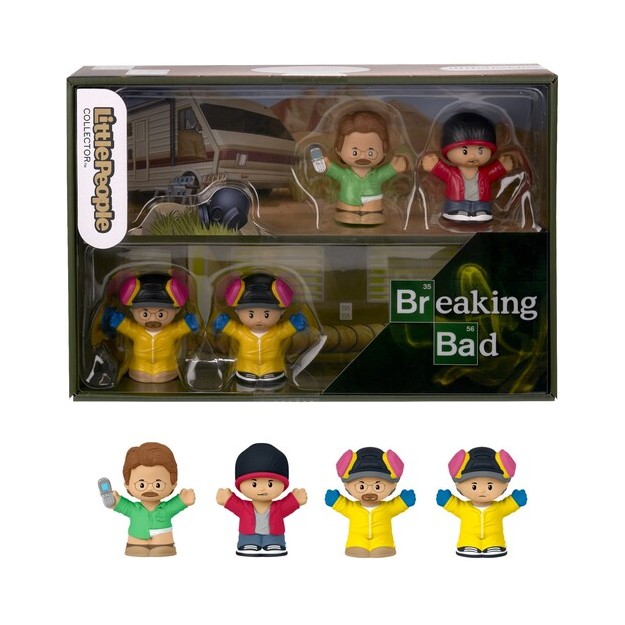 FISHER-PRICE - LITTLE PEOPLE COLLECTOR: - BREAKING BAD 4-PACK, SPECIAL EDITION - HVG71