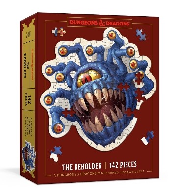 DUNGEONS & DRAGONS MINI SHAPED JIGSAW PUZZLE: THE BEHOLDER EDITION