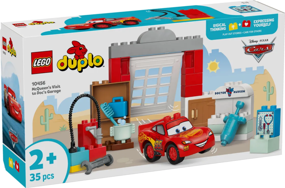 LEGO® DUPLO DISNEY TM: MCQUEENS VISIT TO DOCS GARAGE