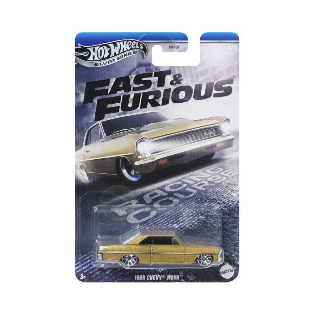 HOT WHEELS FAST & FURIOUS - 1966 CHEVY NOVA - JBY42