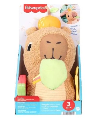 FISHER-PRICE - ΜΑΛΑΚΟ ΚΑΠΙΜΠΑΡΑ ΛΟΥΤΡΙΝΟ ΠΑΙΧΝΙΔΙ - HYR54