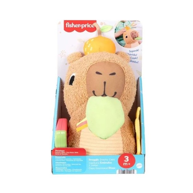 FISHER-PRICE - ΜΑΛΑΚΟ ΚΑΠΙΜΠΑΡΑ ΛΟΥΤΡΙΝΟ ΠΑΙΧΝΙΔΙ - HYR54