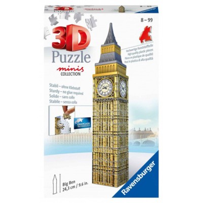 3D PUZZLE ΔΙΑΣΗΜΑ ΚΤΙΡΙΑ MINI 54 ΤΕΜ. BIG BEN 11246