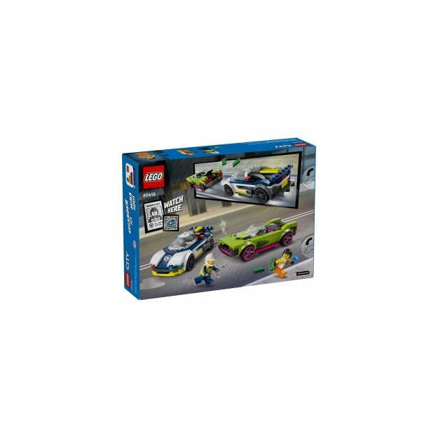 LEGO® CITY: POLICE CAR AND MUSCLE CAR CHASE