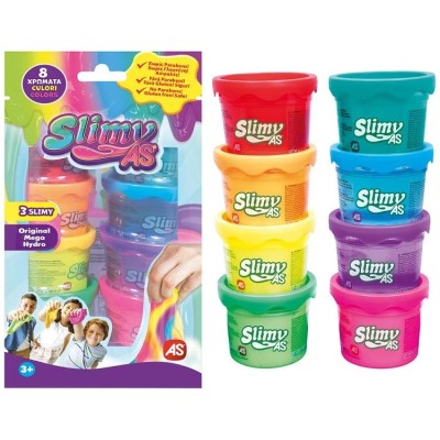 ΣΕΤ ΧΛΑΠΑΤΣΑ SLIMY 8 ΒΑΖΑΚΙΑ 2OZ ΣΕ ΣΑΚΟΥΛΑΚΙ