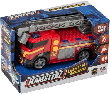 TEAMSTERZ MINI ΟΧΗΜΑΤΑ ΜΕ ΦΩΤΑ ΚΑΙ ΗΧΟΥΣ: ΠΥΡΟΣΒΕΣΤΙΚΟ ΟΧΗΜΑ