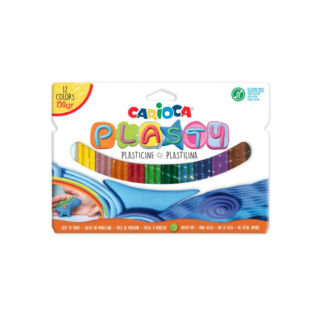 CARIOCA ΠΛΑΣΤΕΛΙΝΗ 150GR (12ΧΡ)