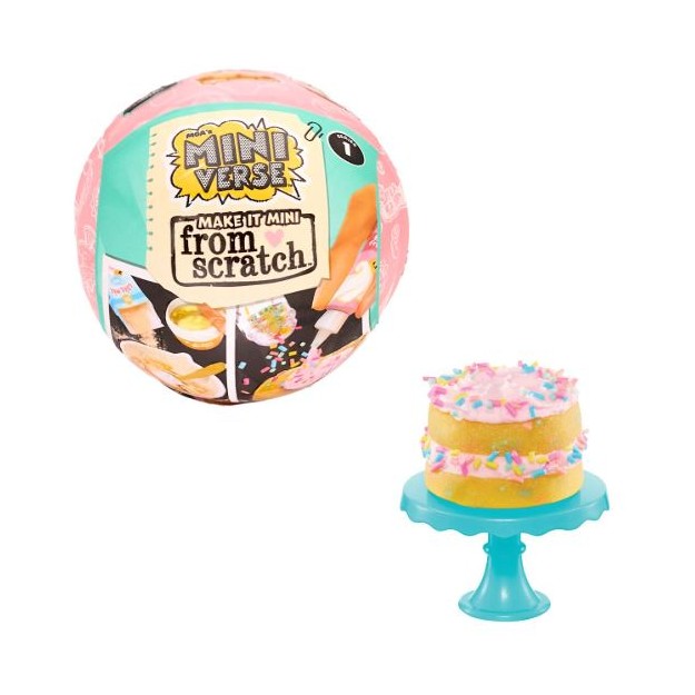 MINIVERSE FOOD - ΜΑΚΕ ΙΤ ΜΙΝΙ DINER FROM SCRATCH ΣΕΙΡΑ 1 ASST. (PDQ)