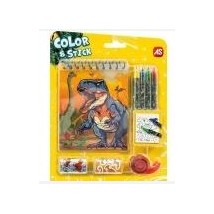 ΣΕΤ ΖΩΓΡΑΦΙΚΗΣ POCKET ΔΕΙΝΟΣΑΥΡΟΙ COLOR & STICK
