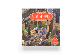 THE WORLD OF MISS MARPLE : A JIGSAW PUZZLE WITH OVER 60 CLUES TO SPOT - 1000 PIECES