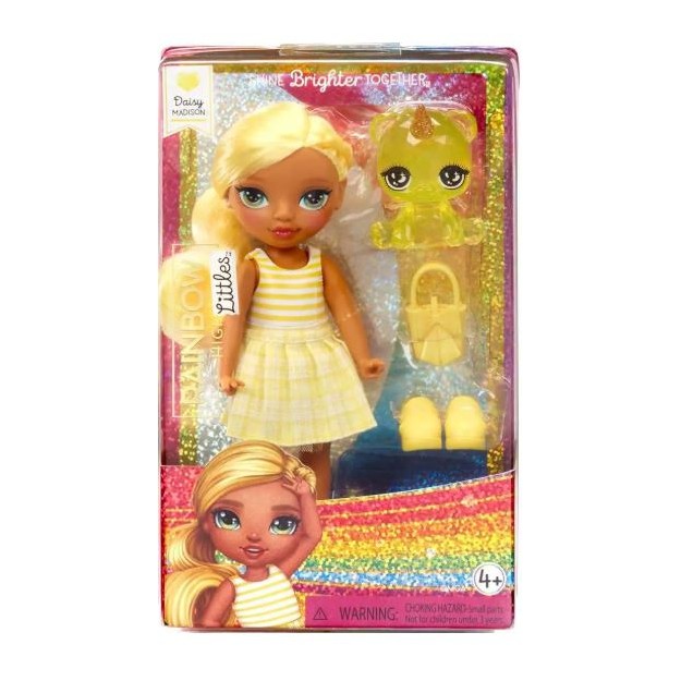 RAINBOW HIGH LITTLES DOLLS- DAISY (YELLOW) FOR PDQ