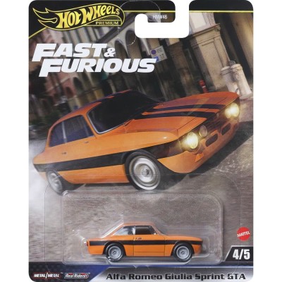 HOT WHEELS PREMIUΜ - FAST & FURIOUS: ALFA ROMEO GUILIA - JBM04