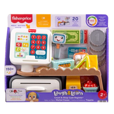 FISHER-PRICE - COUNT AND SHOP ΕΚΠΑΙΔΕΥΤΙΚΗ ΤΑΜΕΙΑΚΗ ΜΗΧΑΝΗ-JGW99 - ΔΙΑΦ. 2025