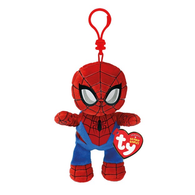 TY BEANIE BABIES ΛΟΥΤΡΙΝΟ ΜΠΡΕΛΟΚ: SPIDERMAN 8,5 ΕΚ.