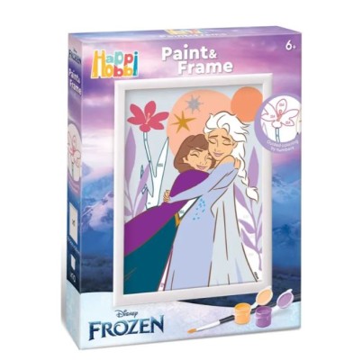 HAPPIHOBBI PAINT & FRAME: FROZEN