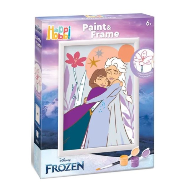 HAPPIHOBBI PAINT & FRAME: FROZEN