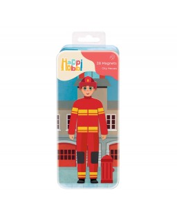 HAPPIHOBBI MAGNET TINS : CITY HEROES