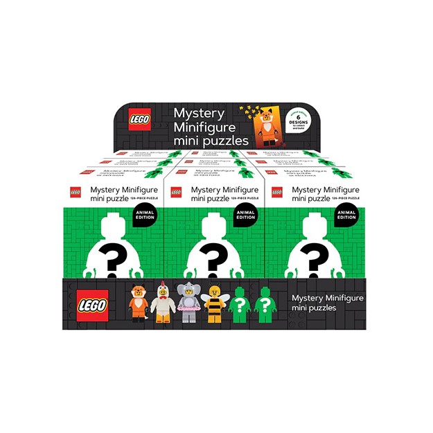 LEGO® MINI PUZZLE MYSTERY MINIFIGURE GREEN ANIMAL EDITION